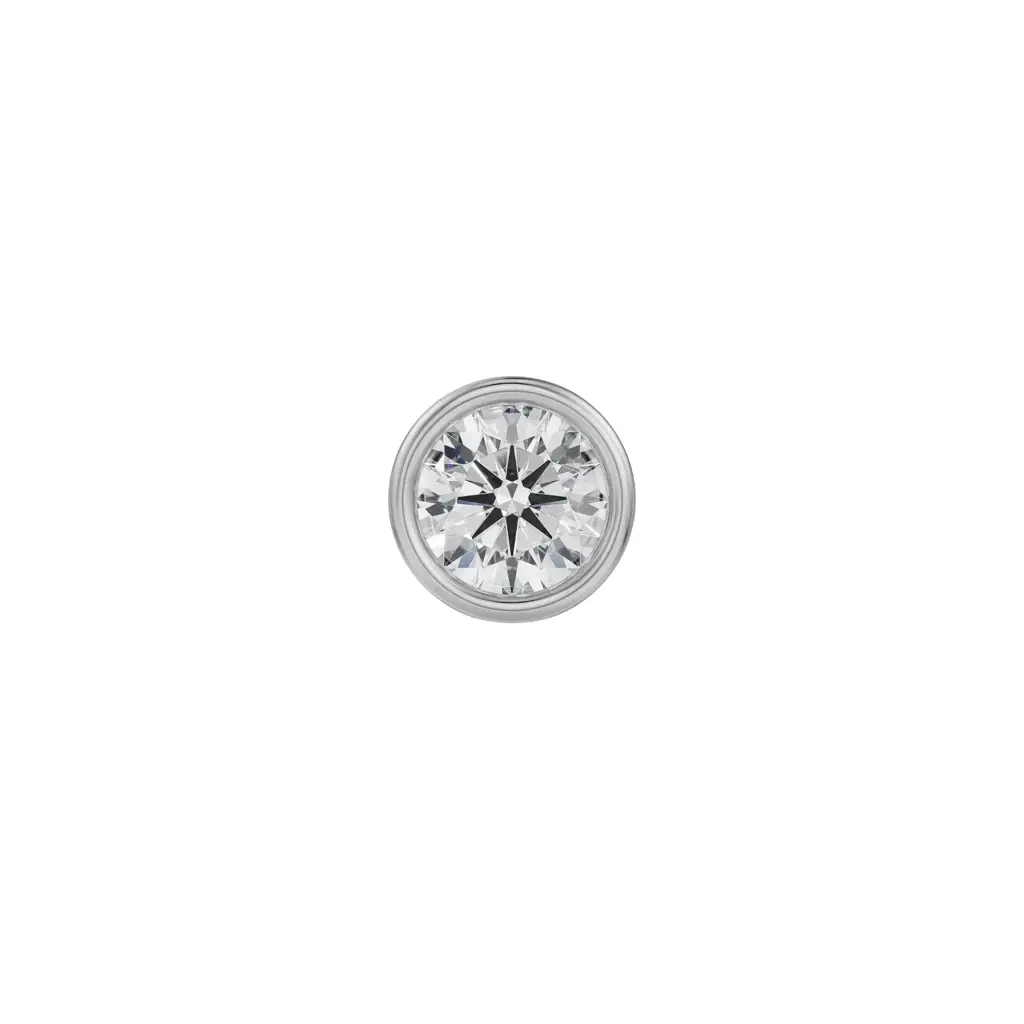 0.25 Ct Round Solitaire Studs For Men : MS04