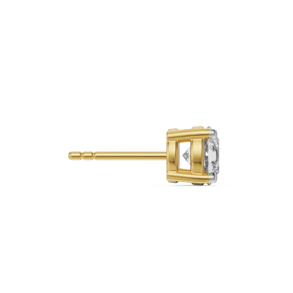 Victor Round Solitaire Studs For Men : MS12