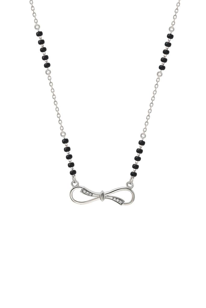 Silberry 925 Sterling Silver Novel Infinity Mangalsutra : MSN14