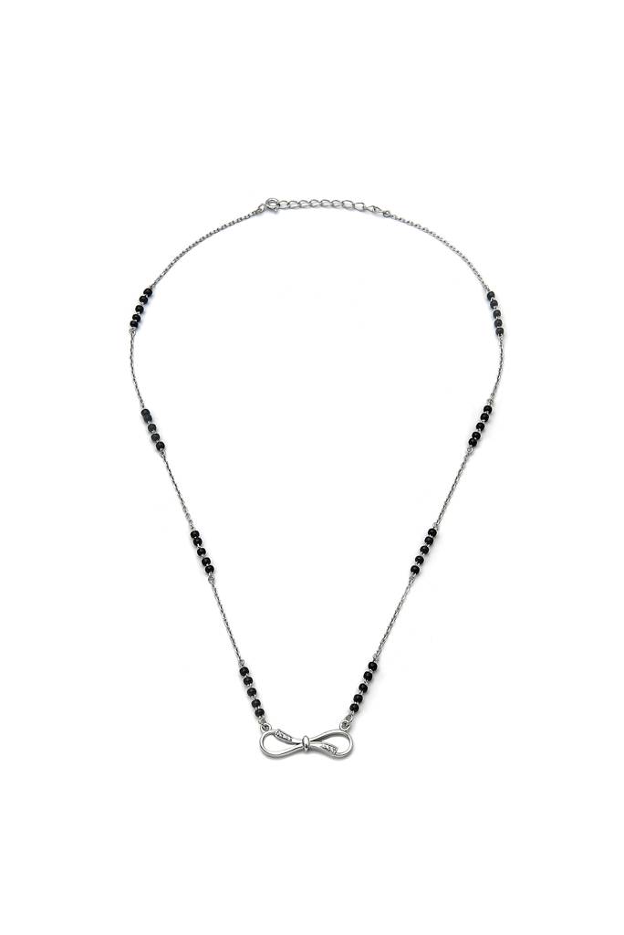Silberry 925 Sterling Silver Novel Infinity Mangalsutra : MSN14