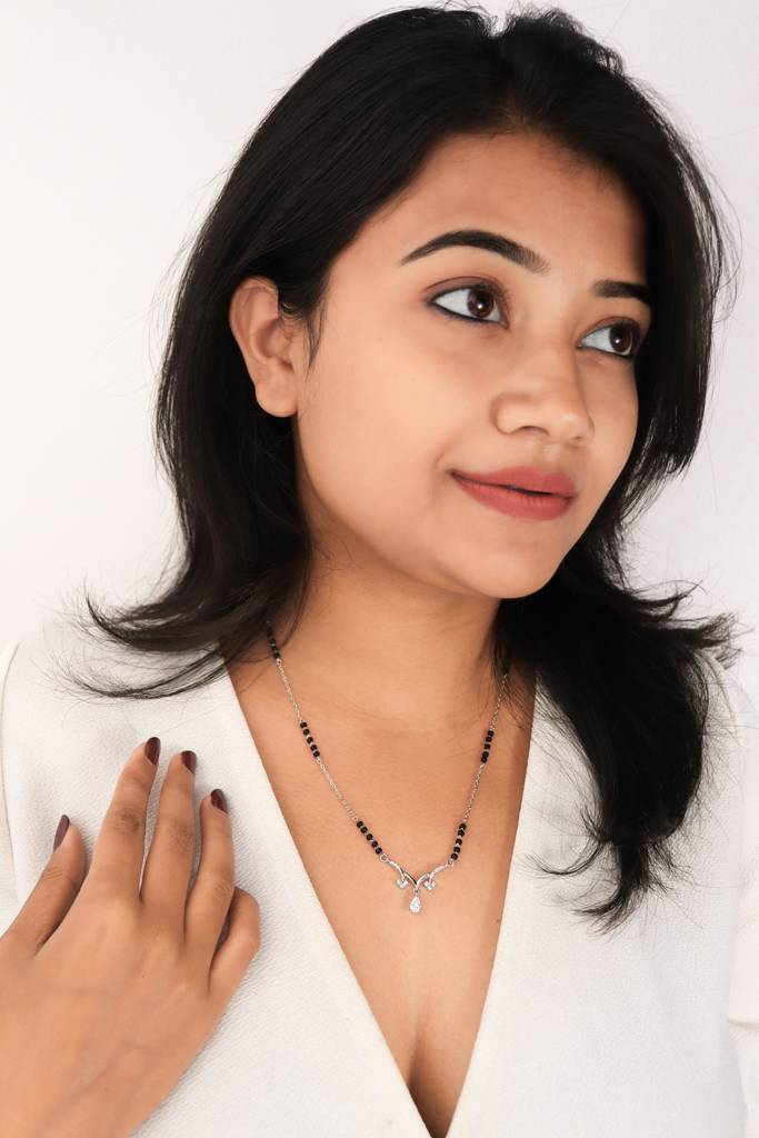 Silberry 925 Sterling Silver Charming Mangalsutra : MSN19
