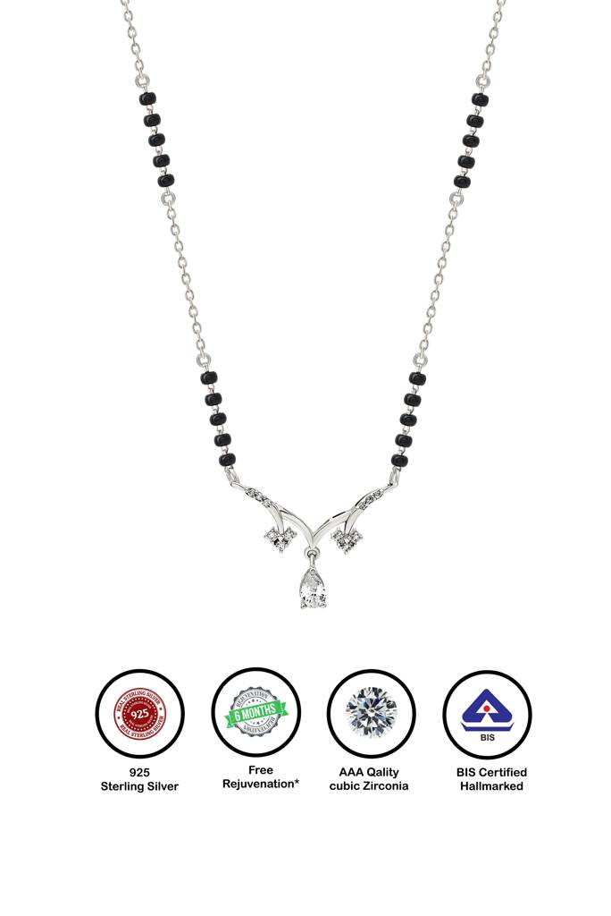 Silberry 925 Sterling Silver Charming Mangalsutra : MSN19