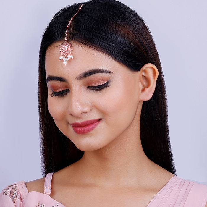 925 Silver Navrai Maajhi Maang Tikka For Women : MT05