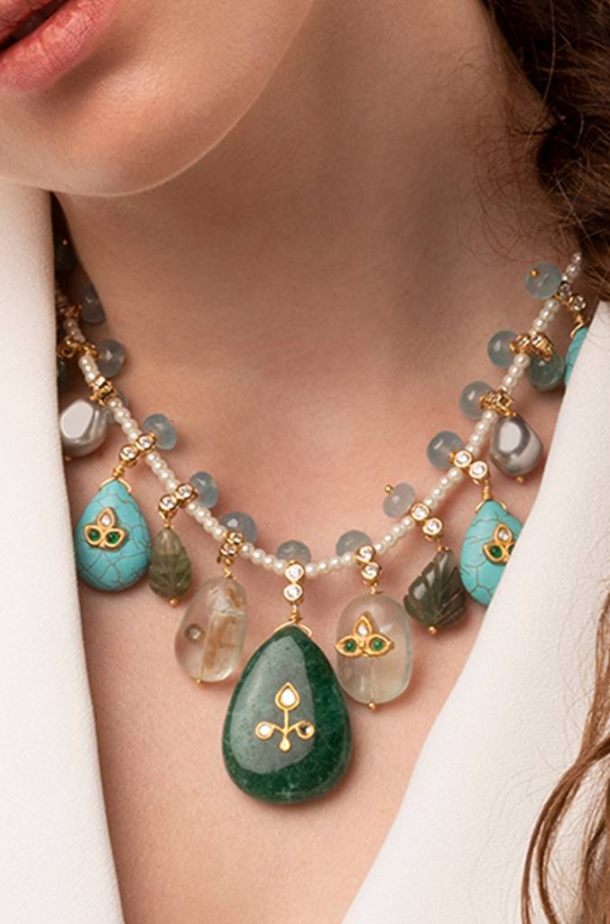 Multicolour Designer Necklace