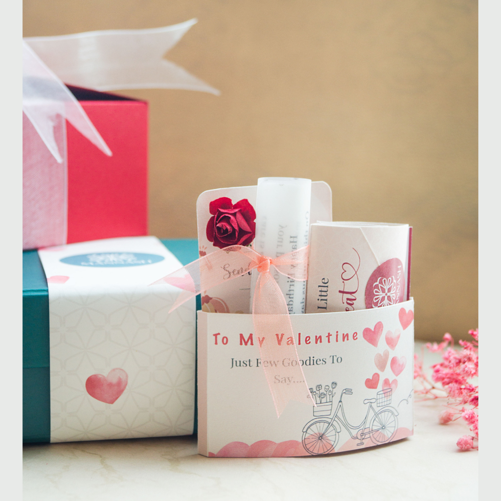 Love You Till Infinity Promise Ring Valentine Gift Hamper : MZRHR605D2014