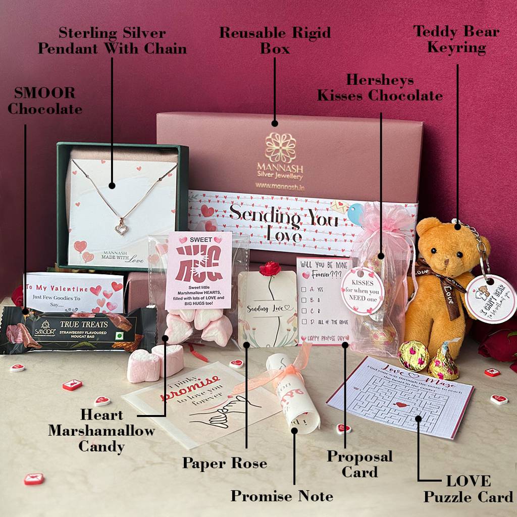 7 Day ValentineâS Week Celebration Gift Hamper : MZRVHPS914D2288