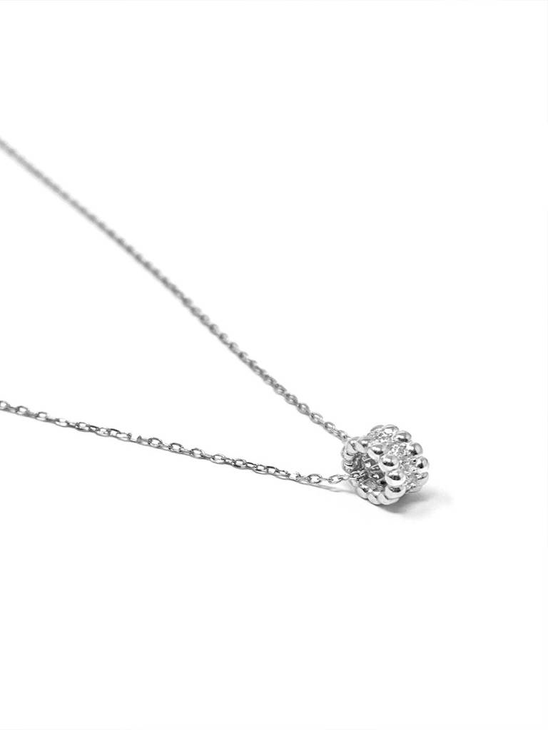 Mannash Loop Around Sterling Silver Chain Necklace : MZSNCP699D1672