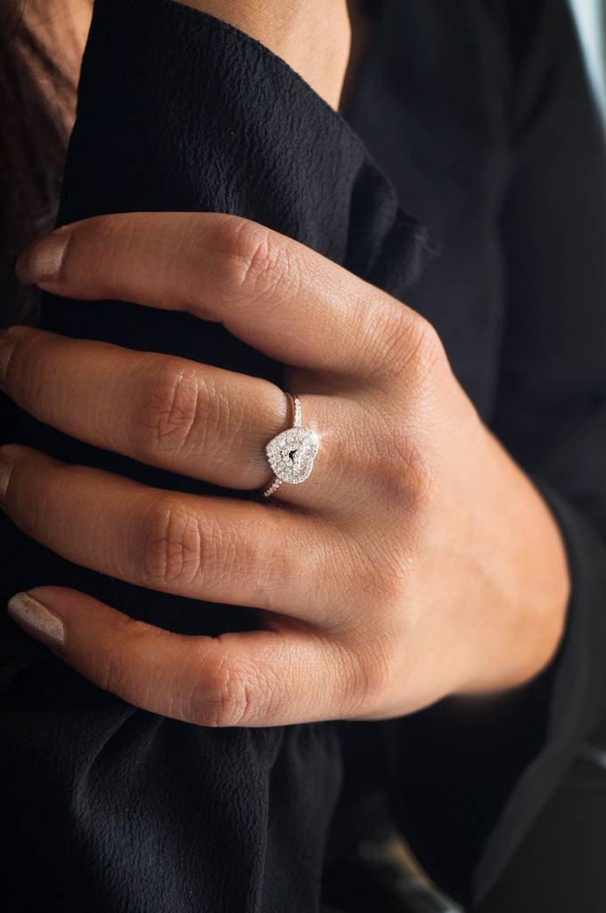 Always In Your Heart Sterling Silver Ring : MZSRC190D381