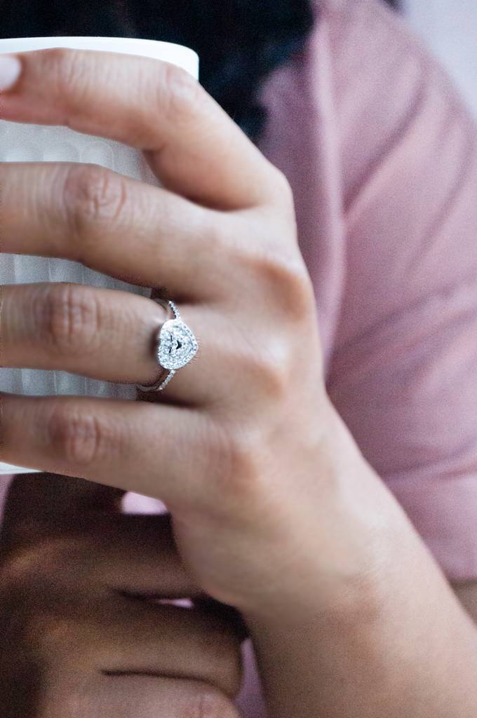 Always In Your Heart Sterling Silver Ring : MZSRC190D382