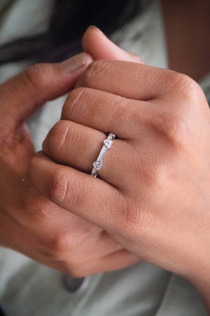 Forever Heart Sterling Silver Ring : MZSRC328D711