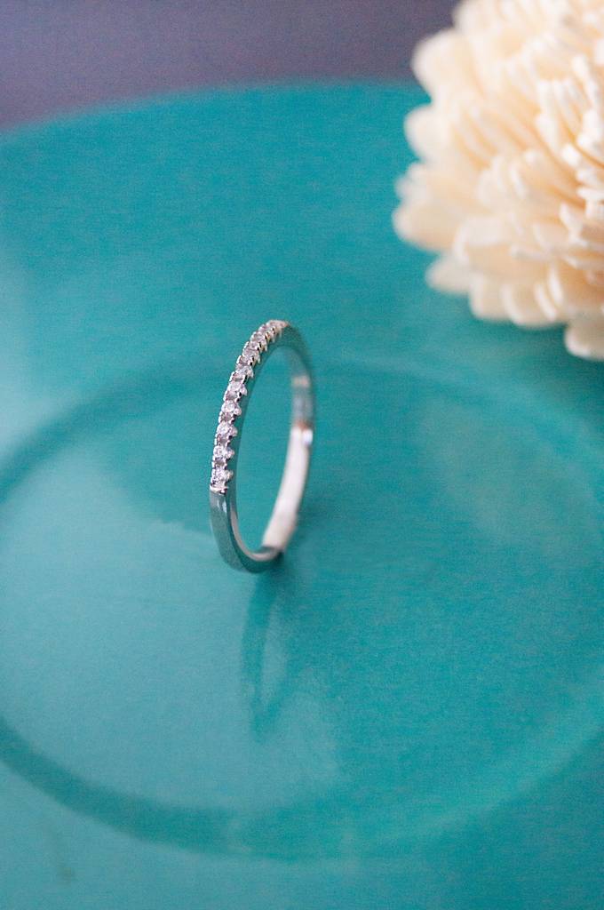 Shinning Eternity Sterling Silver Ring : MZSRC365D803