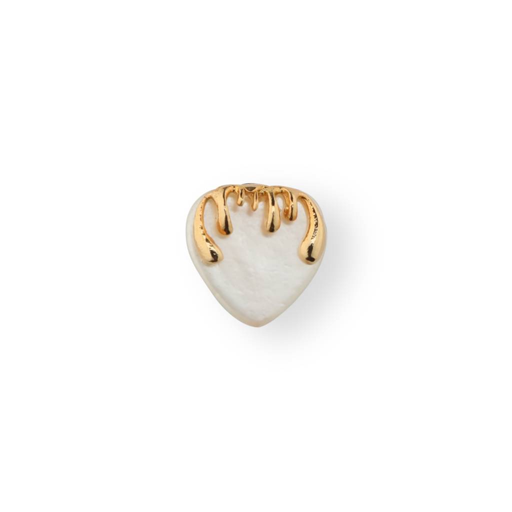 Melting Heart Ring- Gold