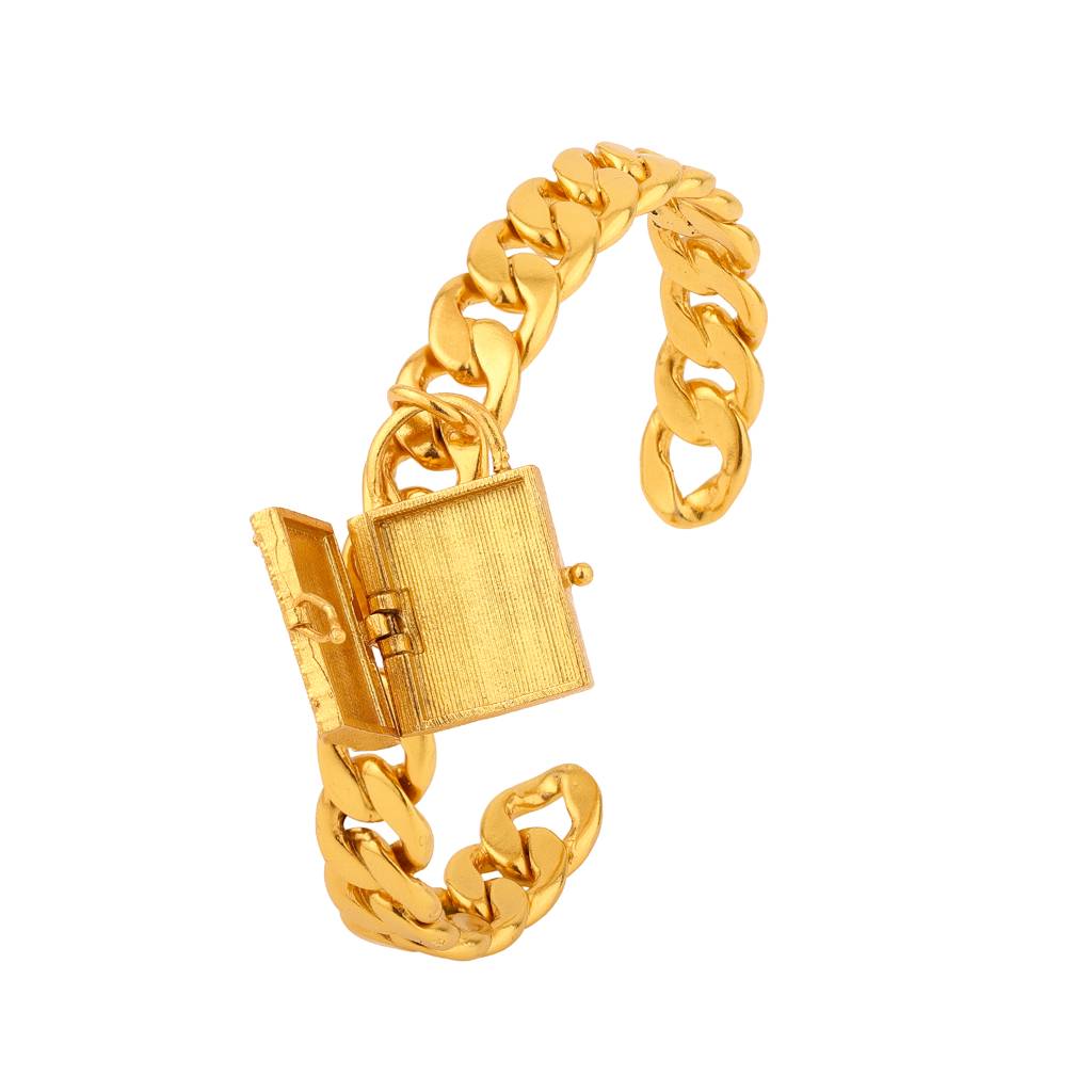 Treasure Chained Cuff : Mji21b3bl