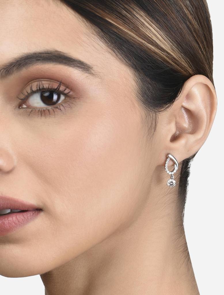 925 Silver Dainty Drops Earrings