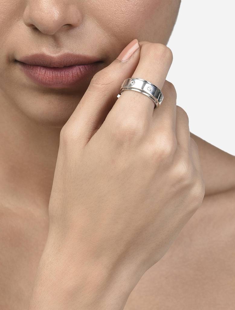 925 Silver Roman Ring