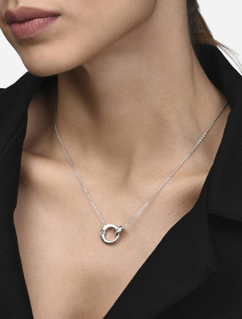 925 Silver Hollow Pendant