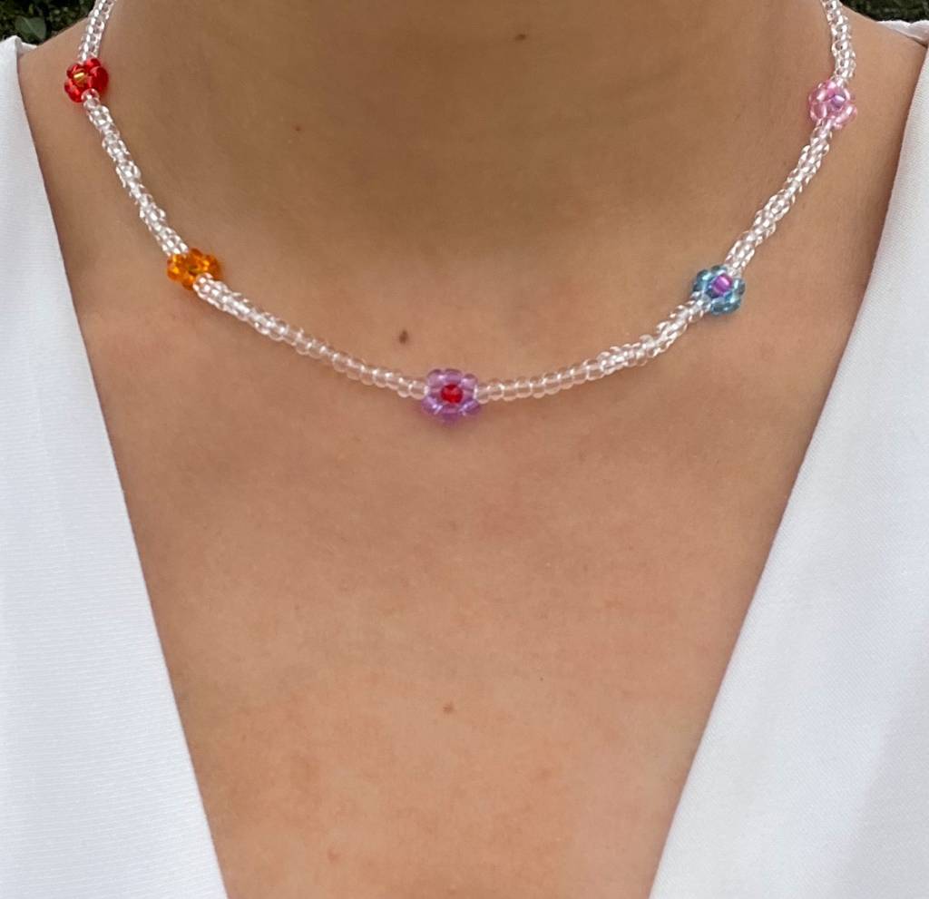 Sia Bead Necklace (Multi) : N-BE-11-0