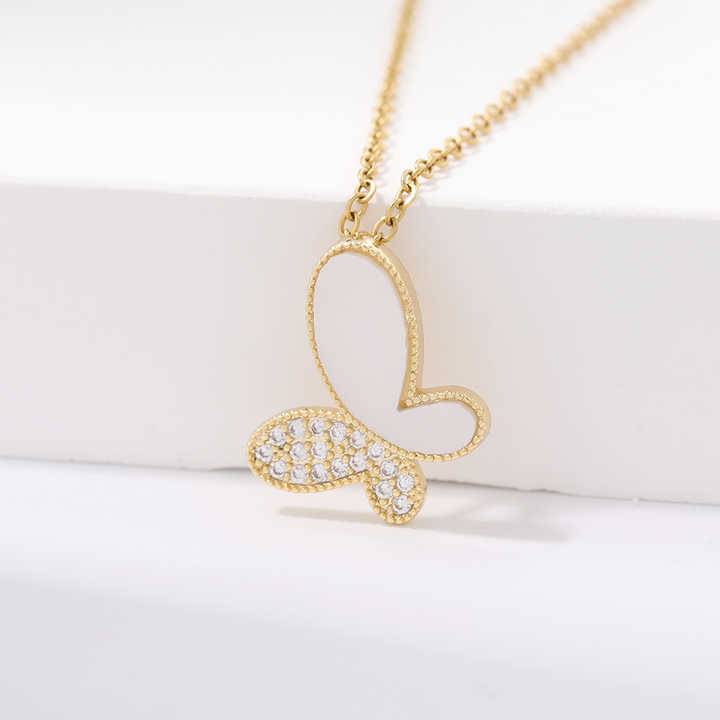 Maisie Butterfly Necklace : N-BF-40-0