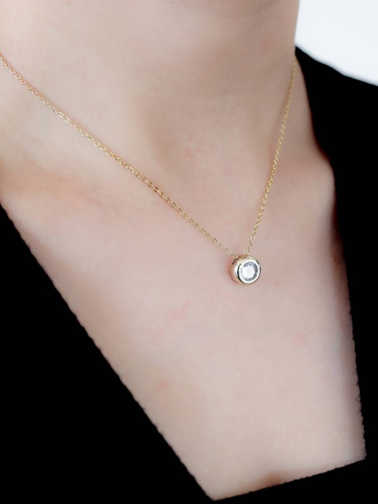 Solara Necklace (Gold) : N-CR-49-0