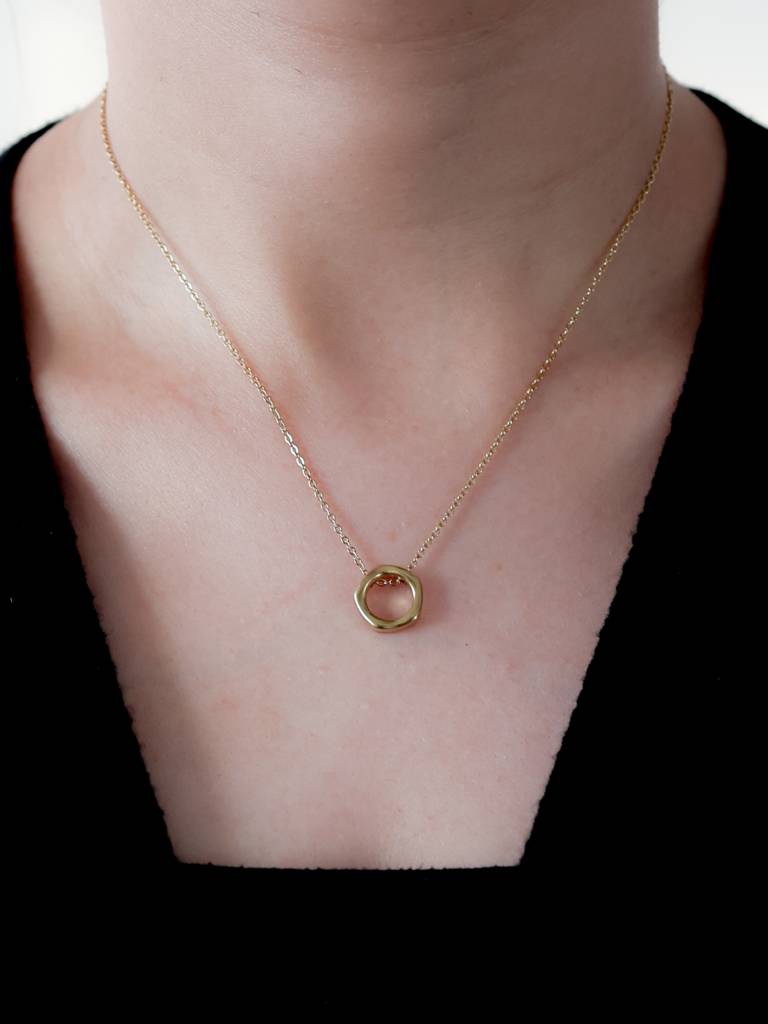 Gold Flow Necklace : N-D-147-0