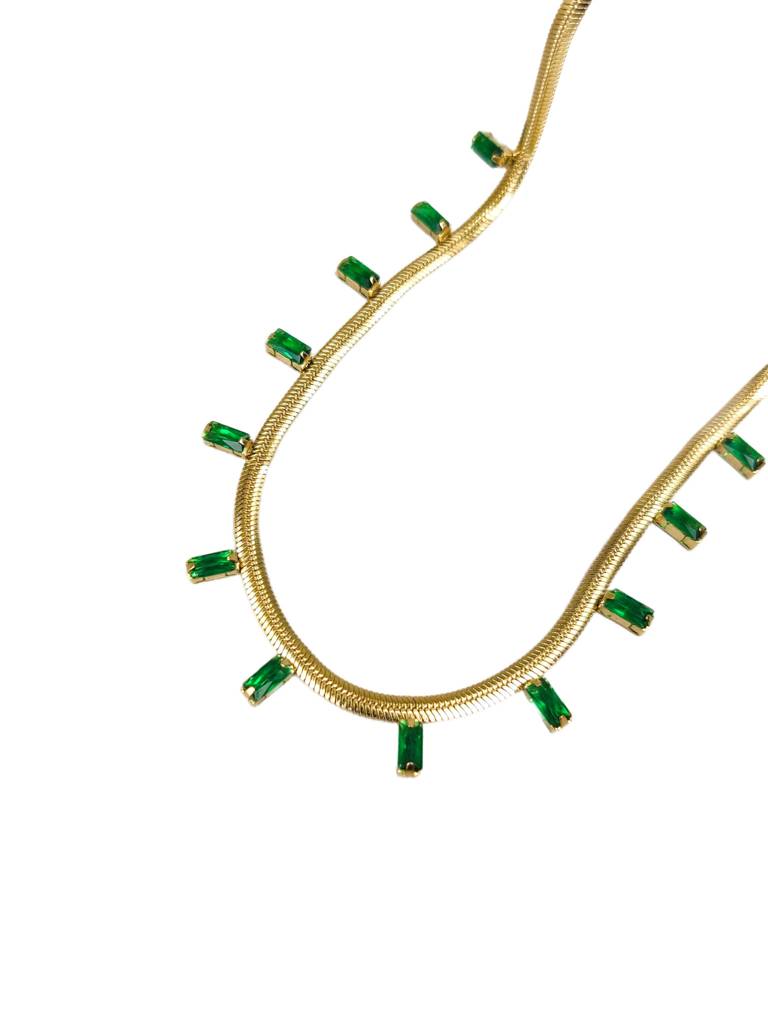 Emerald Christie Necklace : N-EM-12-0