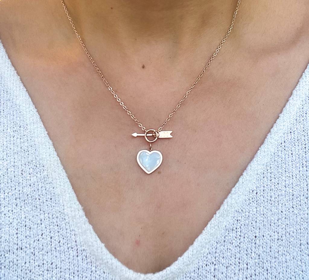 Arrow Heart Necklace : N-H-5-0