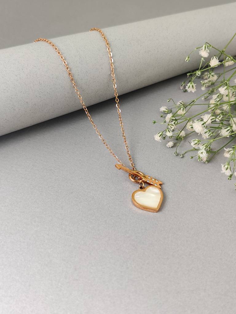 Arrow Heart Necklace : N-H-5-0