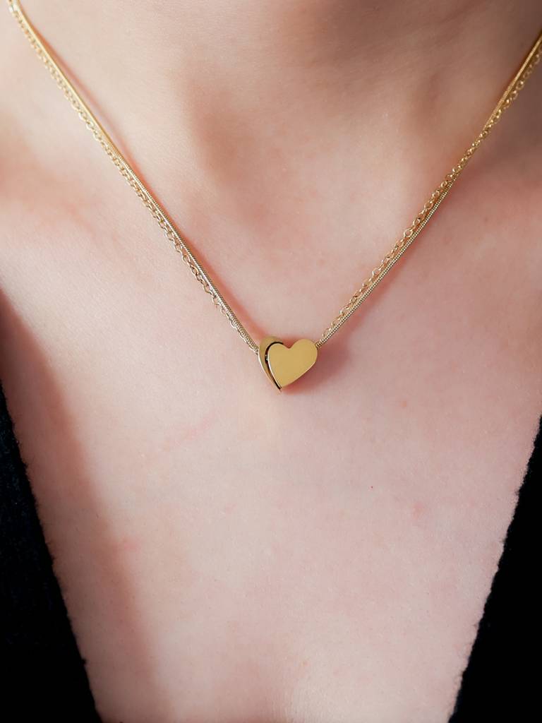You Complete Me Heart Necklace : N-H-55-0