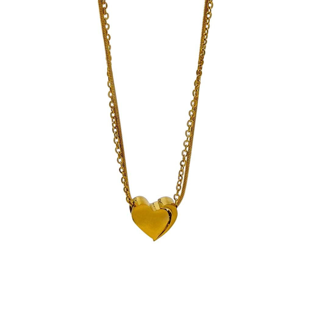 You Complete Me Heart Necklace : N-H-55-0