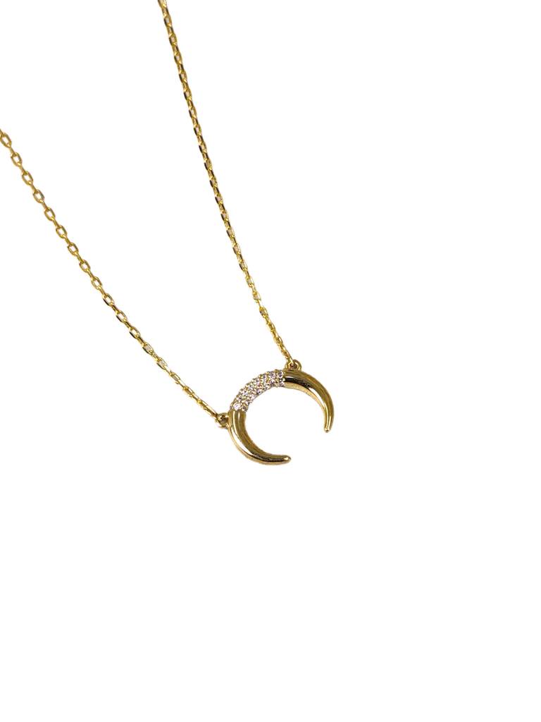 Kyra Moon Necklace : N-MN-8-G