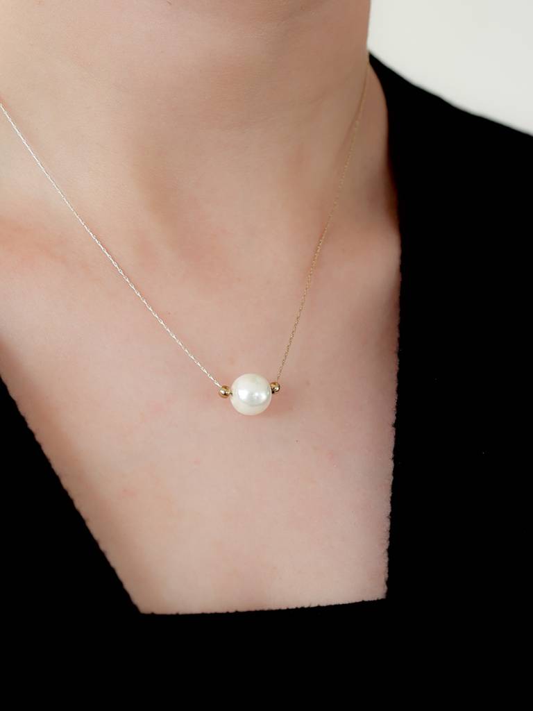 Classic Pearl Necklace : N-P-18-0
