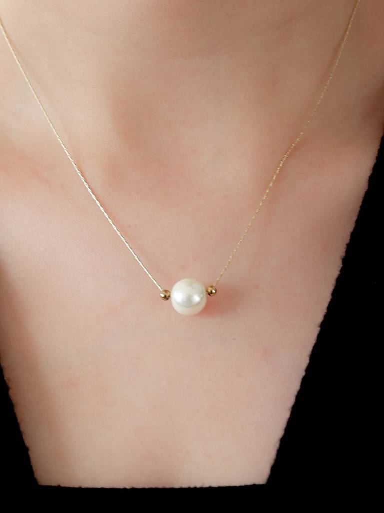 Classic Pearl Necklace : N-P-18-0