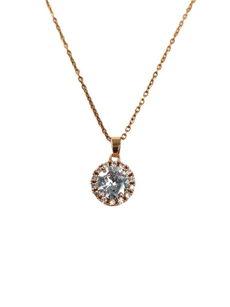 Solitaire Yovanna Necklace : N-SO-1-0