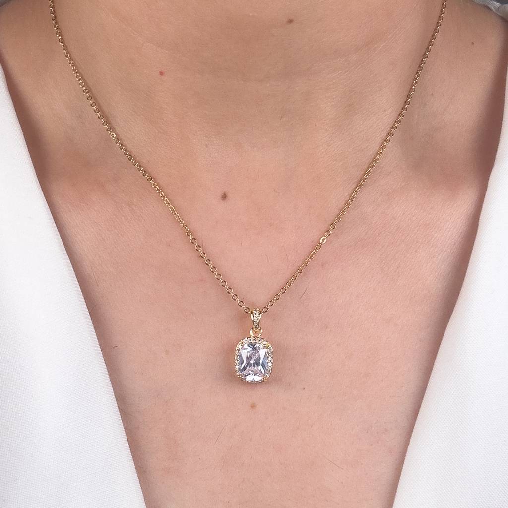 Donna Solitaire Necklace : N-SO-11-0