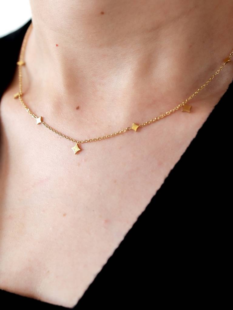 Astra Necklace (Gold) : N-ST-41-0