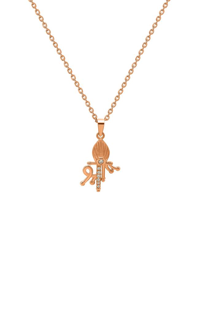 Silberry 925 Sterling Silver Shree Pendant With Chain : N131