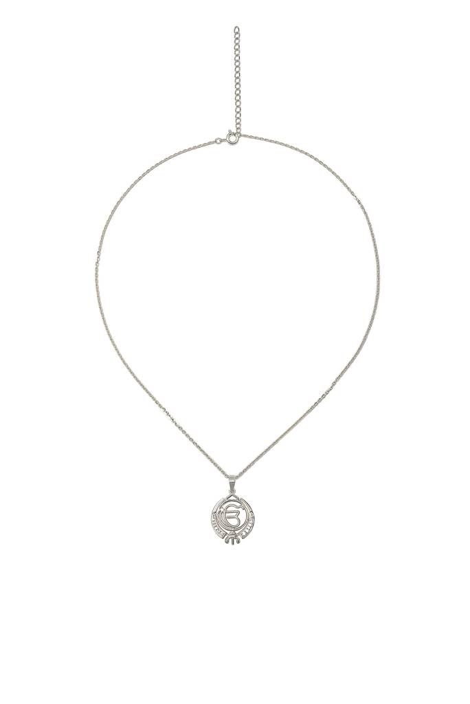 Silberry 925 Sterling Silver Ik Onkar Pendant With Chain : N262