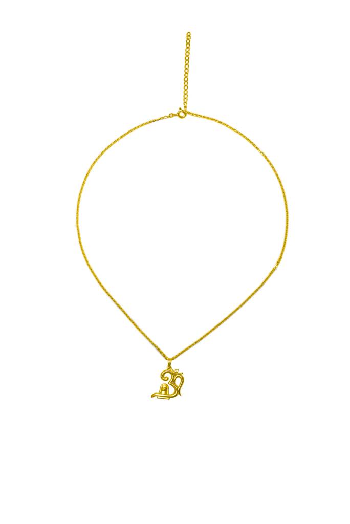 Silberry 925 Sterling Silver Om Shivling Pendant With Chain : N282