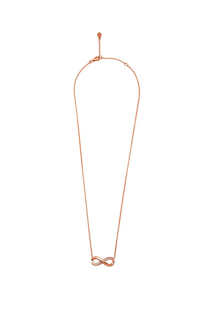 Silberry 925 Sterling Silver Infinity Glow Necklace : N3549