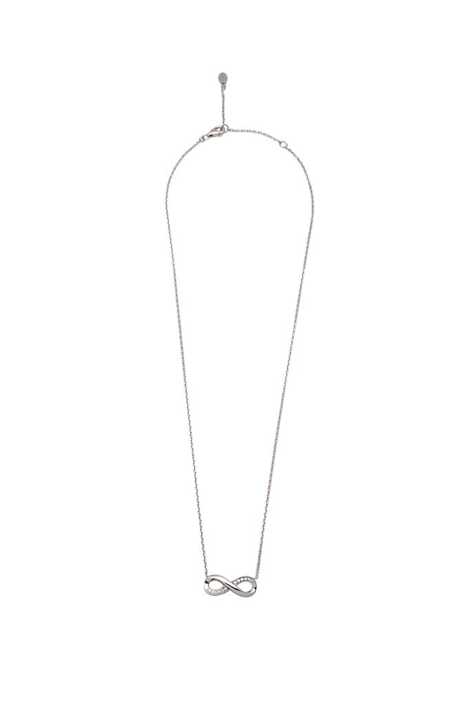 Silberry 925 Sterling Silver Infinity Glow Necklace : N3599