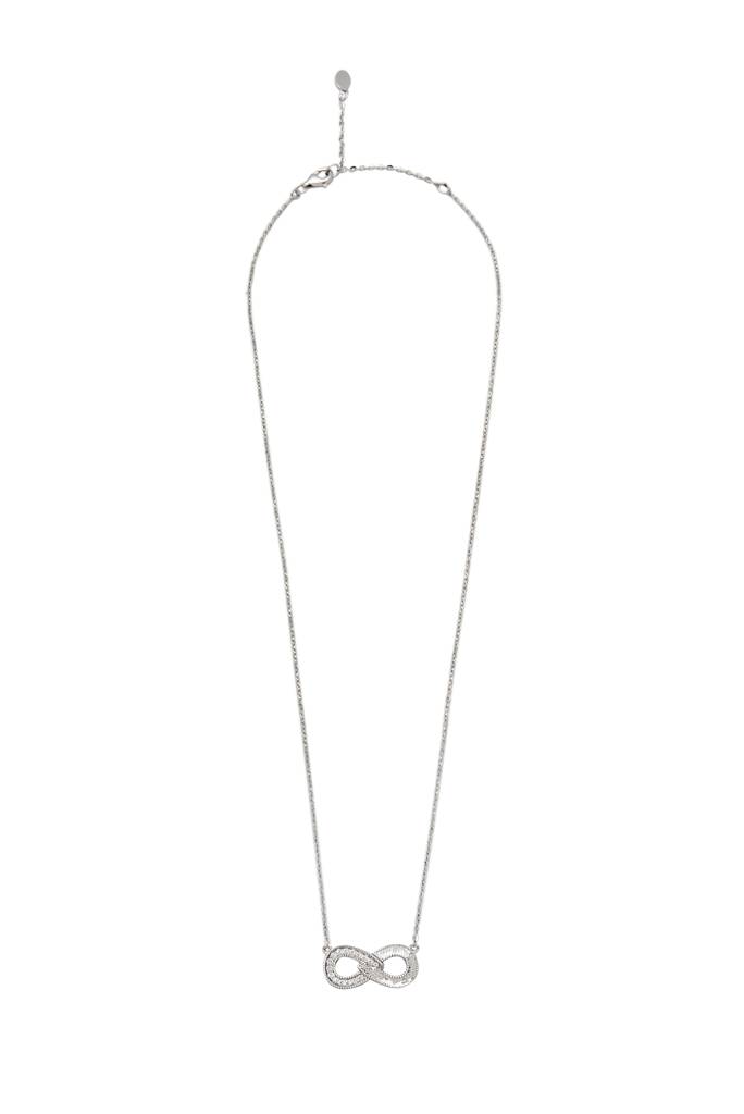 Silberry 925 Sterling Silver Infinity Bliss Necklace : N3665