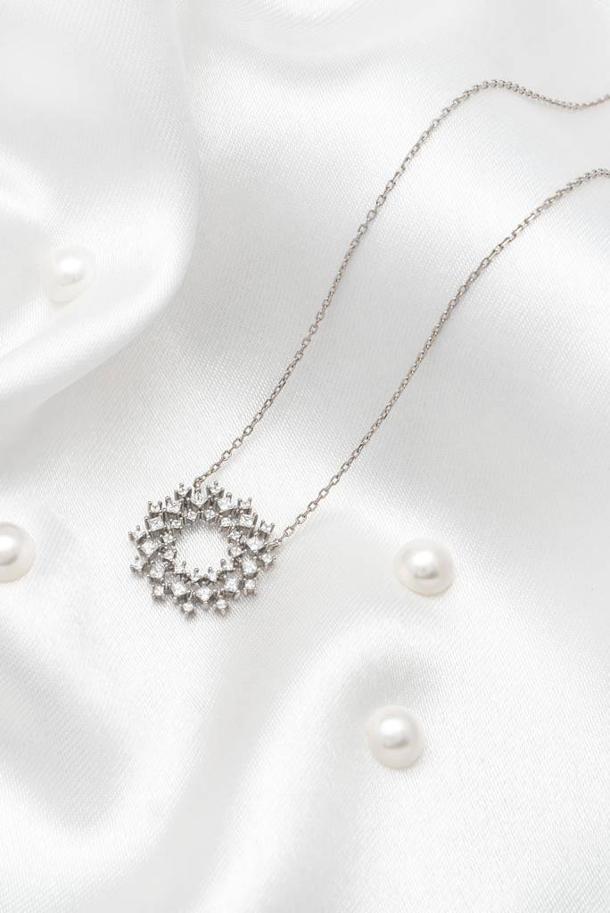Silberry 925 Sterling Silver Imperial Necklace : N3762
