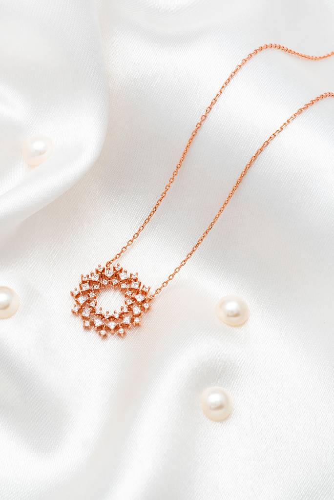 Silberry 925 Sterling Silver Imperial Necklace : N3788