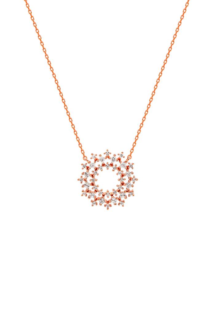Silberry 925 Sterling Silver Imperial Necklace : N3788