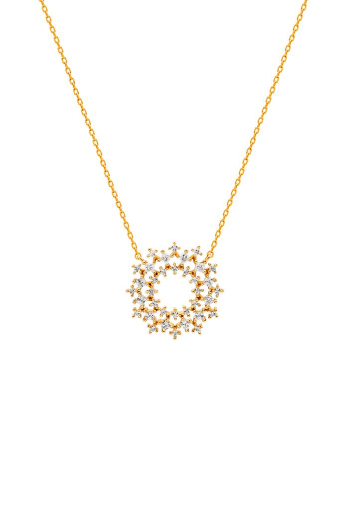 Silberry 925 Sterling Silver Imperial Necklace : N3802