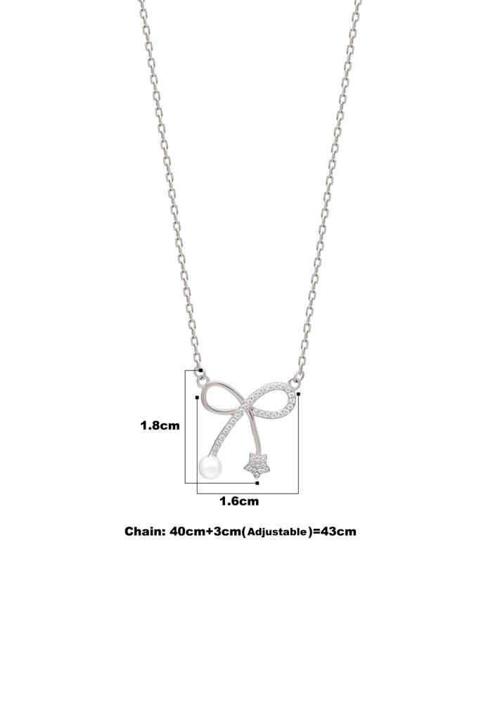 Silberry 925 Sterling Silver Gifted Shine Necklace : N3822