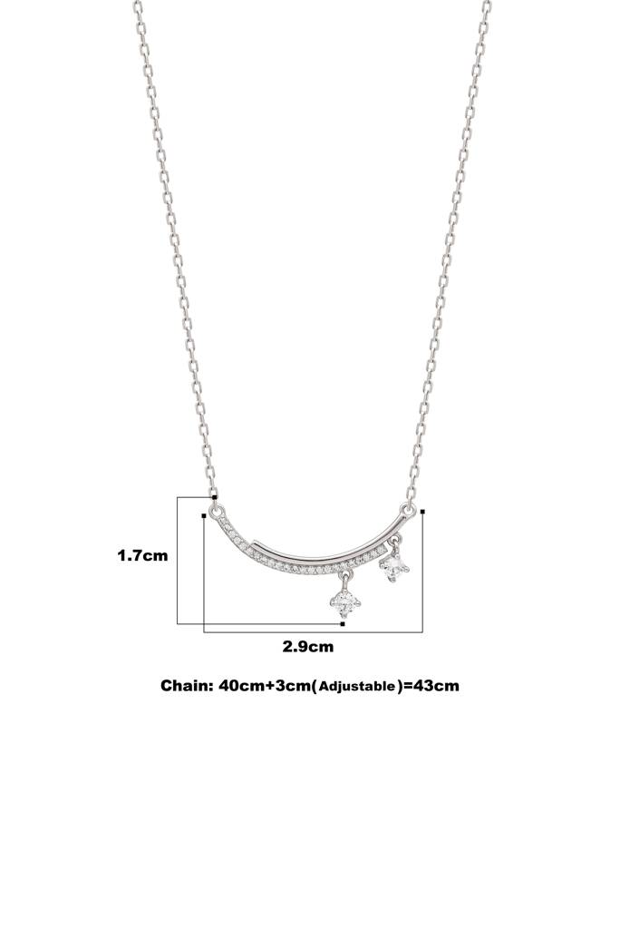 Silberry 925 Sterling Silver Starry Night Necklace : N3872