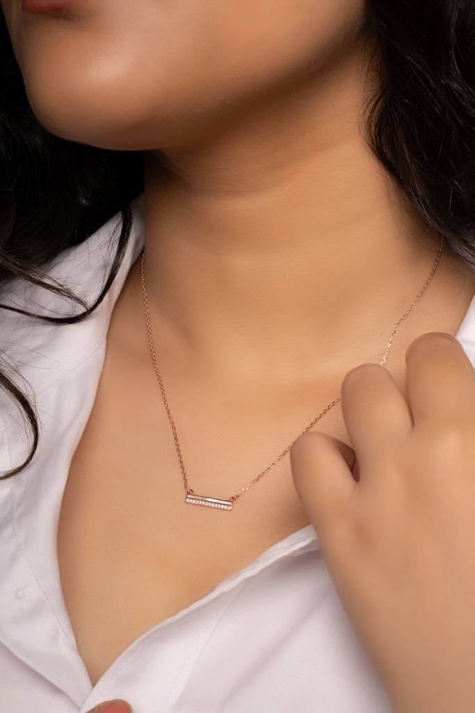 Silberry 925 Sterling Silver Adorn Necklace : N4004