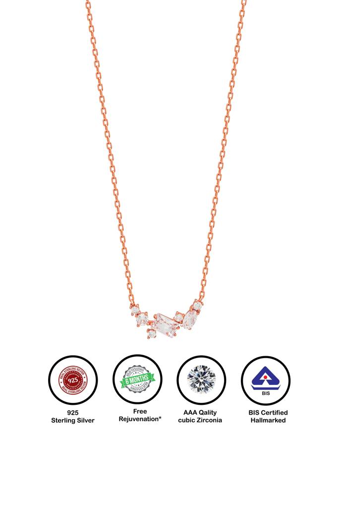 Silberry 925 Sterling Silver Starstruck Necklace : N4028