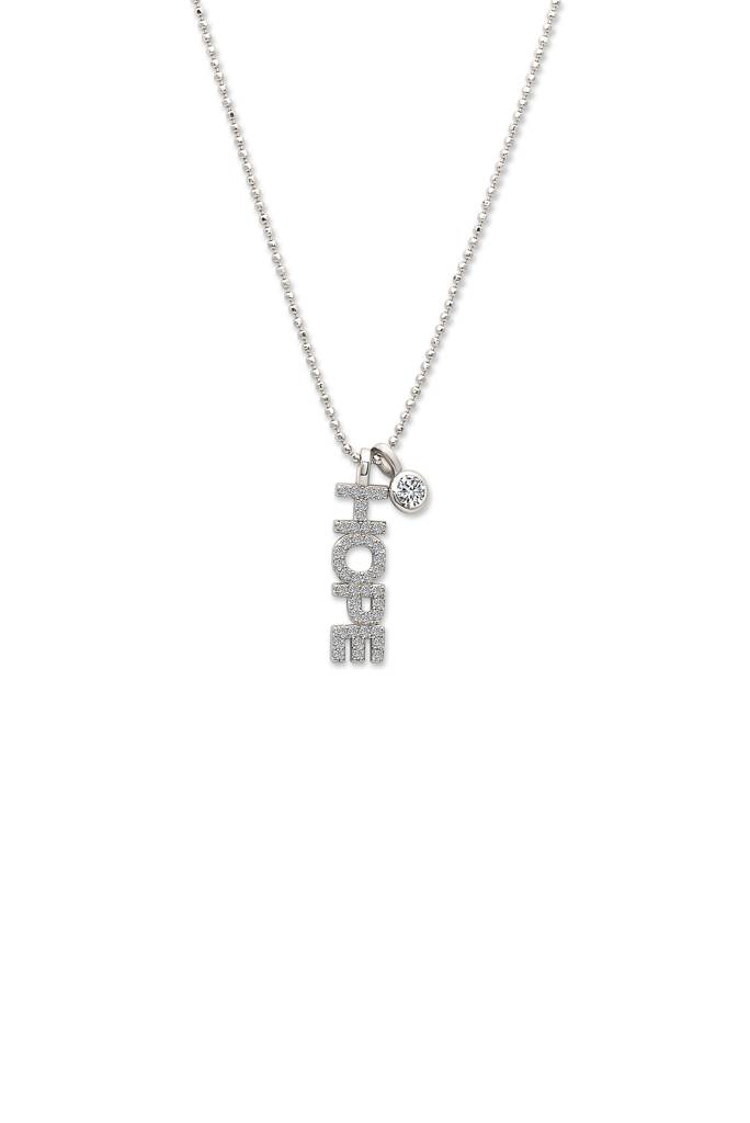 Silberry 925 Sterling Silver Crystal Hope Necklace : N404